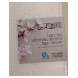 (2) NEW PURELY INDULGENT BATH MAT WHITE