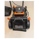 WORX POWER SHARE 40V ELECTRIC LAWNMOWER W/BATTERY CHARGER