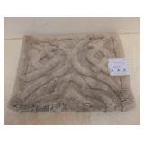 NEW WELHOME BY WELSPUN BATH RUG TAN