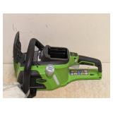 NEW GREENWORKS CHAINSAW