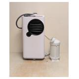 PORTABLE AIR CONDITIONING UNIT WITH REMOTE CONTROL WHITE