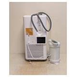 PORTABLE AIR CONDITIONING UNIT WITH REMOTE CONTROL WHITE