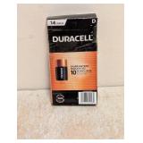 NEW DURACELL D BATTERIES 14PK
