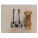 (3) ASSORTED TOILET BOWL BRUSHES