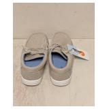 NEW CAT & JACK KIDS BRIAR SLIP ON SIZE 2 TAN