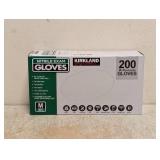NEW KIRKLAND SIGNATURE NITRILE EXAM GLOVES MEDIUM 200CT