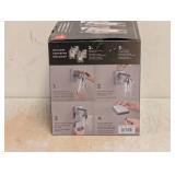 NEW GLOBE RECHARGEABLE SCONCES 2PK SILVER
