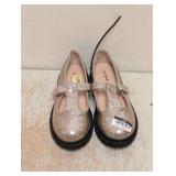 CAT & JACK TODDLER GIRLS SHOES SIZE 12 GOLD
