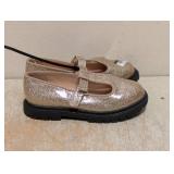 CAT & JACK TODDLER GIRLS SHOES SIZE 12 GOLD
