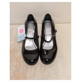 NEW CAT & JACK GIRLS SHOES SIZE 4 BLACK