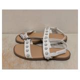 NEW CAT & JACK KIDS EVE PEARL SANDALS SIZE 3