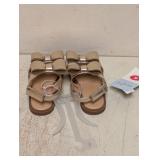 NEW CAT & JACK TODDLER GIRLS RUBY SHOES SIZE 5 GOLD