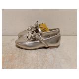 NEW CAT & JACK TODDLER SHOES SIZE 7 GOLD