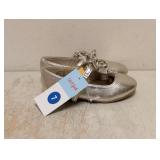 NEW CAT & JACK TODDLER SHOES SIZE 7 GOLD