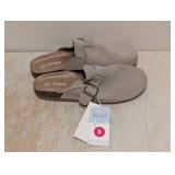 NEW CAT & JACK KIDS TATE CLOGS SIZE 5 SUEDE LEATHER