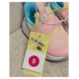 NEW ALL IN MOTION TODDLER DANNIE SLIP SIZE 5 PINK MULTI