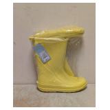 NEW CAT & JACK KIDS RAIN BOOTS SIZE 1 YELLOW