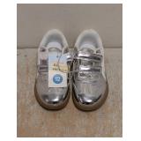 NEW CAT & JACK TODDLER DAKOTA SNEAKERS SIZE 12 SILVER