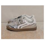 NEW CAT & JACK TODDLER DAKOTA SNEAKERS SIZE 12 SILVER
