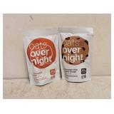 OVERNIGHT OATS CINNAMON ROLL/CHOCOLATE CHIP COOKIE DOUGH 12PK
