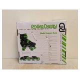 NEW ROLLER DERBY 2 IN 1 IN-LINE + QUAD INTERCHANGEABLE YOUTH SKATE
