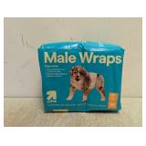 NEW MALE WRAP DISPOSABLE 24PK