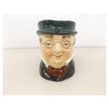 2 Royal Doulton 4' and 3.5' Toby Mugs