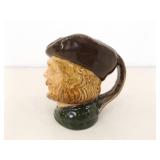 2 Royal Doulton 4' and 3.5' Toby Mugs