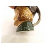2 Royal Doulton 4' and 3.5' Toby Mugs