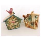 Lot of 2 Vintage McCoy Cookie Jars
