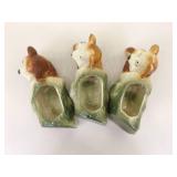 Lot of 5 Vintage Shawnee etc. Planters