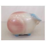 2 RARE 1957 Hull Pottery Corky Pig Banks
