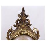 Vintage WORKING Victorian French Gilt Mantle Clock