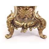 Vintage WORKING Victorian French Gilt Mantle Clock