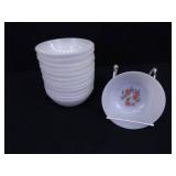 46 Piece Fire King Fleurette Set