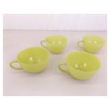 9 Piece Vintage Anchor Hocking Tumblers and Coffee Cups