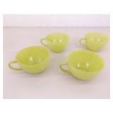 9 Piece Vintage Anchor Hocking Tumblers and Coffee Cups