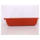 Lot of Le Creuset, Drescoware, and Dru Holland Enamel, Cast Iron, and Stoneware