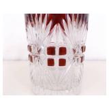 Lot of 6 Westmoreland and Bohemian Glass Tumblers and Bowl