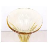 Cambridge Mandarin Gold Cornucopia 10' Vase