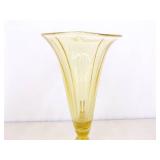 Cambridge Mandarin Gold Cornucopia 10' Vase