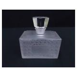 4 Crystal and Glass Perfume Bottles