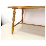 Solid Maple 2 Person Hallway Bench