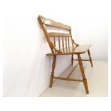 Solid Maple 2 Person Hallway Bench