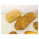 Large Lot of Prop Vegetables and Prop Breads