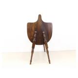 Vintage Wood Sewing Floor Caddy