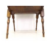 Vintage Wood Sewing Floor Caddy