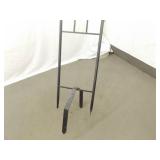 Achla Designs 83.5' (90' total) Double Pole Plant Trellis and Another Iron 69' (83' Total) One