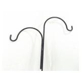 Achla Designs 83.5' (90' total) Double Pole Plant Trellis and Another Iron 69' (83' Total) One