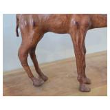 Vintage Camel theme Leather-wrapped Sculpture 14' x 10'